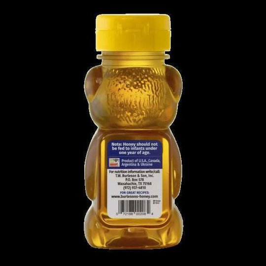 Burleson s Grade A Natural Clover Honey, 8 fl. oz. Supply