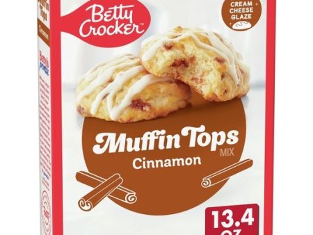 Betty Crocker Muffin Tops Mix, Cinnamon, With Topping, 13.4 oz For Cheap