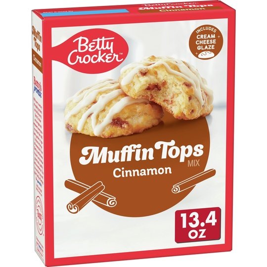 Betty Crocker Muffin Tops Mix, Cinnamon, With Topping, 13.4 oz For Cheap