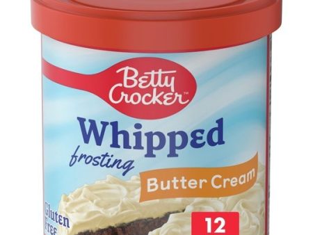 Betty Crocker Gluten Free Whipped Butter Cream Frosting, 12 oz. on Sale