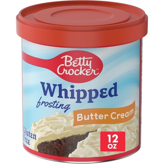 Betty Crocker Gluten Free Whipped Butter Cream Frosting, 12 oz. on Sale