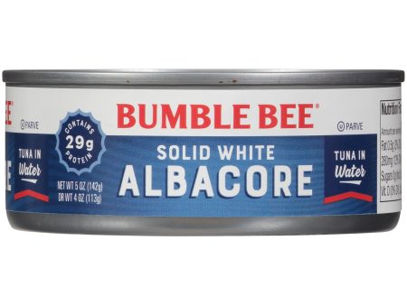 Bumble Bee Solid White Albacore Tuna in Water, 5 oz can Supply