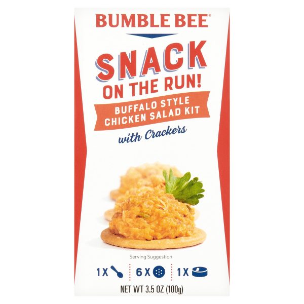 Bumble Bee Snack On The Run Buffalo Chicken Salad with Crackers Kit, 3.4 oz For Cheap