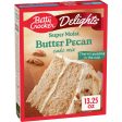 Betty Crocker Delights Super Moist Butter Pecan Cake Mix, 13.25 oz. Fashion