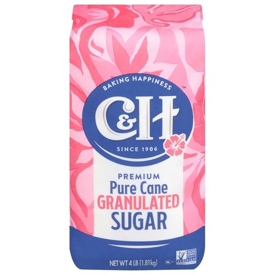 C&H Premium Pure Cane Granulated Sugar, 4 lb For Cheap