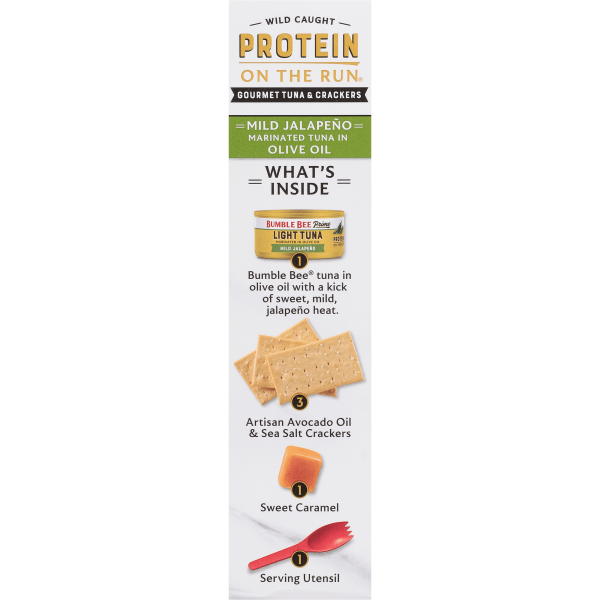 Bumble Bee Prime Tuna Protein on the Run Olive Oil & Mild Jalapeño, 3.5 oz Kit Online Hot Sale