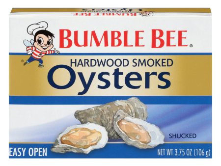 Bumble Bee Hardwood Canned Smoked Oysters, 3.75 oz Can Online