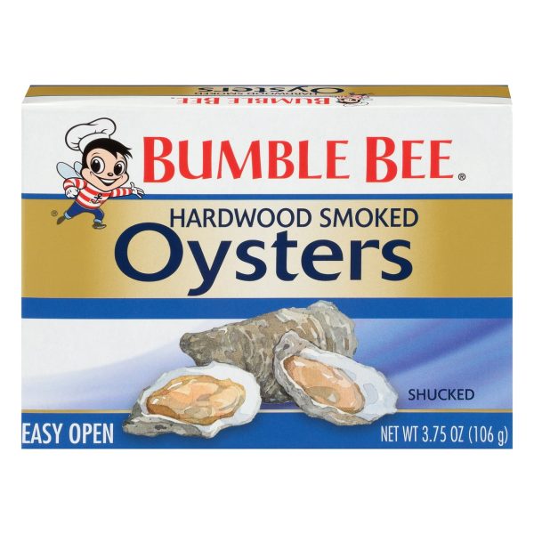 Bumble Bee Hardwood Canned Smoked Oysters, 3.75 oz Can Online