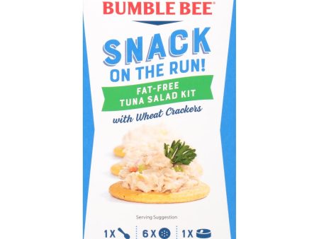 Bumble Bee Snack On The Run Fat-Free Tuna Salad with Crackers Kit, 3.5 oz on Sale