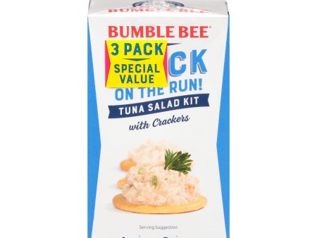 Bumble Bee Snack on the Run! Tuna Salad Kit with Crackers, Ready to Eat with Spoon, 3.5 oz Box Sale