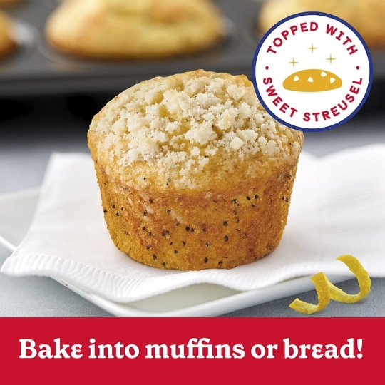 Betty Crocker Muffin and Quick Bread Mix, Lemon Poppy Seed With Streusel, 14.5 oz Online