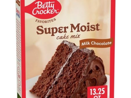 Betty Crocker Favorites Super Moist Milk Chocolate Cake Mix, 13.25 oz. For Sale