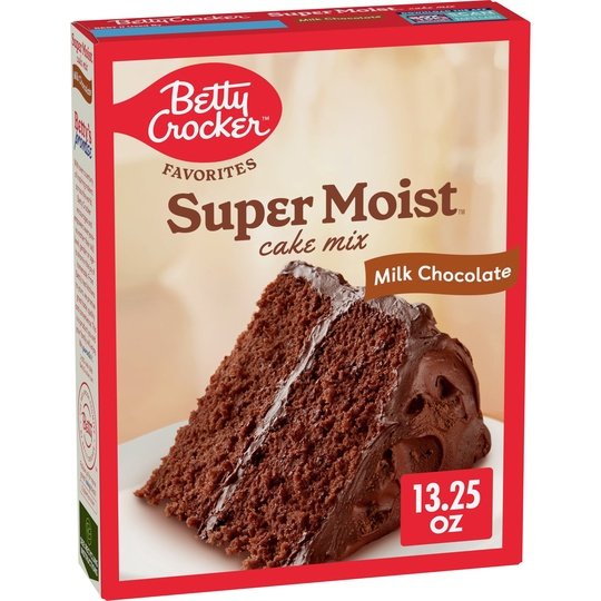 Betty Crocker Favorites Super Moist Milk Chocolate Cake Mix, 13.25 oz. For Sale