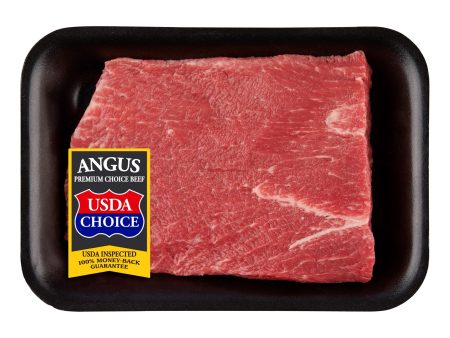 Beef Choice Angus Flat Iron Steak, 0.45 - 0.9 lb Tray Discount