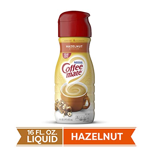 COFFEE MATE Hazelnut Liquid Coffee Creamer 16 fl. oz. Bottle For Sale