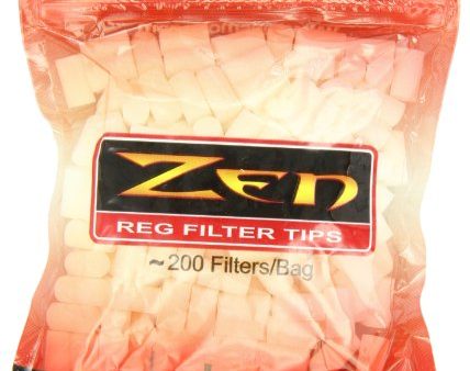 Zen Filter Tips Regular 200 Count Per Bag Online