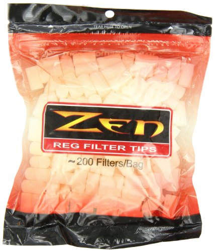 Zen Filter Tips Regular 200 Count Per Bag Online