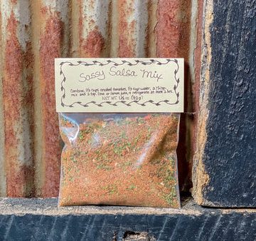 Sassy Salsa Mix - Flag Fork Herb Farm Fashion