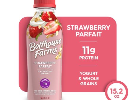 Bolthouse Farms Fruit Smoothie, Strawberry Parfait, 15.2 fl. oz. Bottle Online now