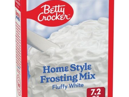 Betty Crocker HomeStyle Fluffy White Frosting Mix, 7.2 oz. For Discount