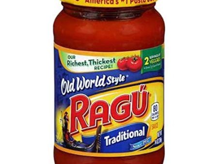 Ragu Old World Style Traditional Pasta Sauce 14 oz Jar Fashion