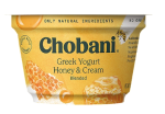 Chobani Honey And Cream Greek Yogurt - 1   12   5.3 oz ctn For Discount