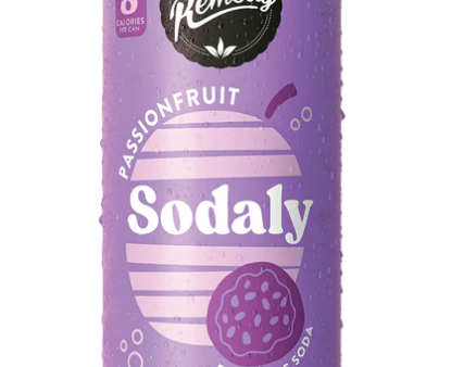 Remedy Prebiotic  Passionfruit Soda 250ml x4 Online Hot Sale