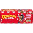 Danimals Smoothie Strawberry Explosion and Cotton Candy Dairy Drink, 3.1 OZ, 12 Ct For Sale