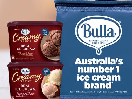 Bulla Creamy Classic Set 2L x 2 Online now