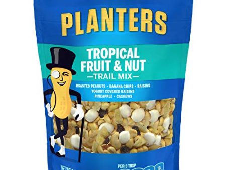 Planters Trail Mix, Tropical Fruit & Nuts, 6 oz Bag Sale