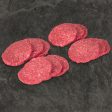 All Natural* 80% Lean 20% Fat Ground Beef Patties, 12 Count, 2.25 lb Tray Online now