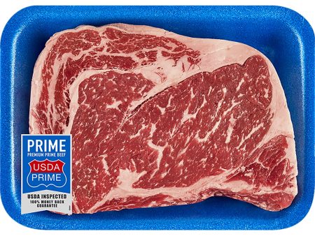 Beef Prime Ribeye Steak, 0.5 - 1.9 lb Tray For Sale