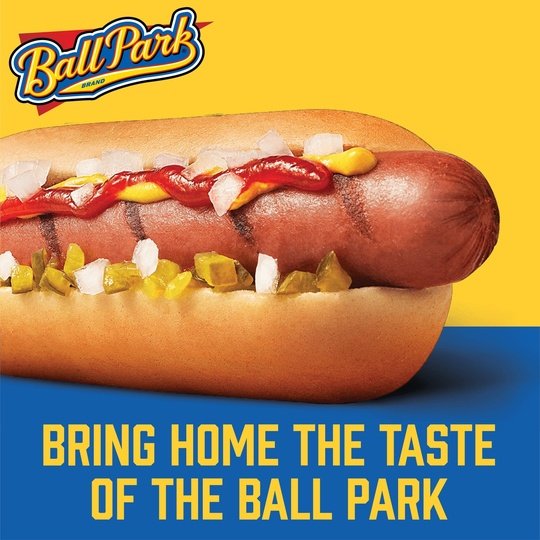 Ball Park Beef Hot Dogs, 15 oz, 8 Count Hot on Sale