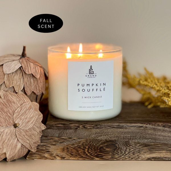 Pumpkin Soufflé Candle on Sale