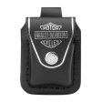 Zippo Harley-Davidson Lighter Pouch, Black Hot on Sale