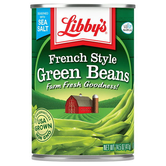 (4 Cans) Libby s French Style Green Beans, Canned Vegetables, 14.5 oz For Discount