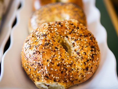 Poppy s Full Everything Bagel - 1   48 ct box Hot on Sale