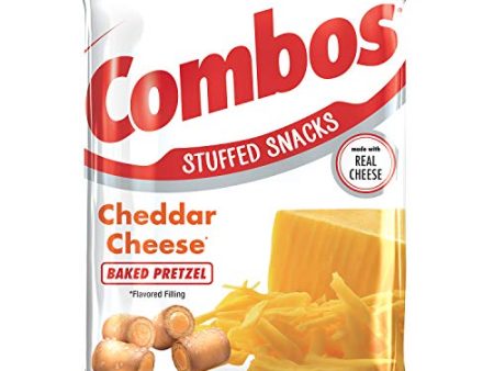 COMBOS Cheddar Cheese Pretzel Baked Snacks 6.3-Ounce Bag on Sale