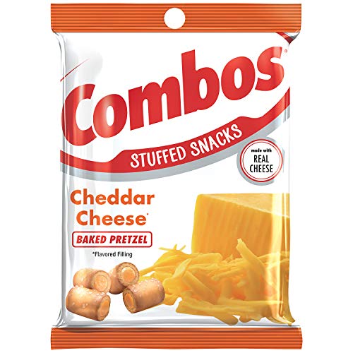 COMBOS Cheddar Cheese Pretzel Baked Snacks 6.3-Ounce Bag on Sale