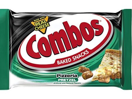 Combos Pizzeria Pretzel Baked Snacks 1.8-Ounce Bag 18-Count Supply