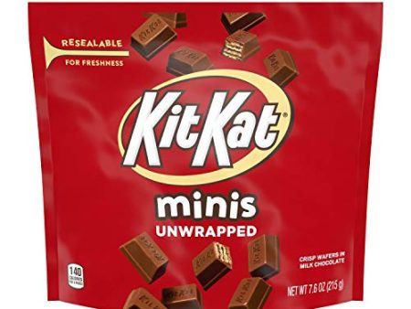 KIT KAT Chocolate Candy, Minis, 7.6 oz Pouch Sale