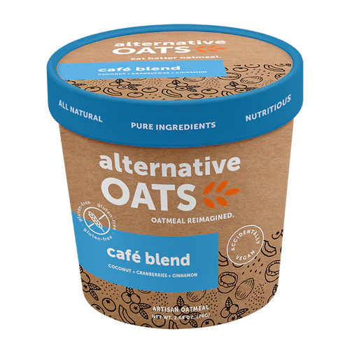 alternative OATS Cafe Blend single serve oatmeal cup - 12   2.5 oz ea For Cheap