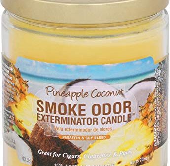 Smoke Odor Exterminator 13 oz Jar Candle Pineapple & Coconut Online