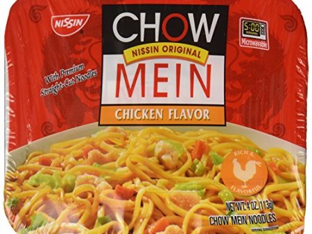 Nissin Chow Mein, Chicken Flavor, 4 oz Single Count Pack For Sale