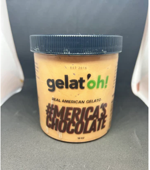 GELAT OH Merica s Chocolate - 6   16 oz jar Fashion