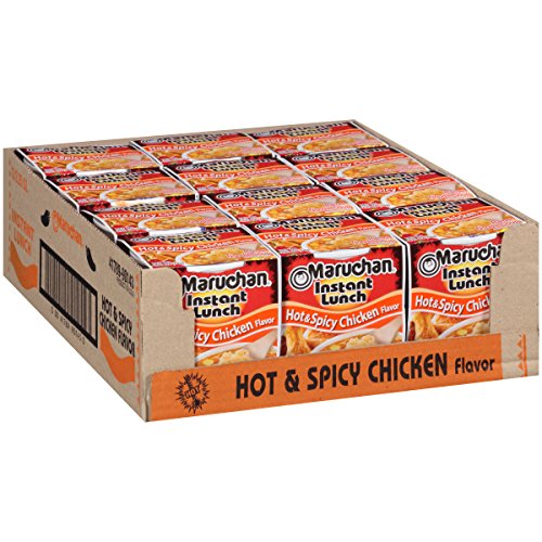 Maruchan Instant Lunch Hot & Spicy Chicken Flavor, 2.25 Oz Hot on Sale