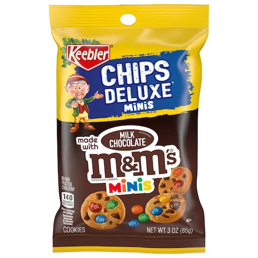 Chips Deluxe M&M s Minis Cookies 3 oz (Pack of 6) Sale