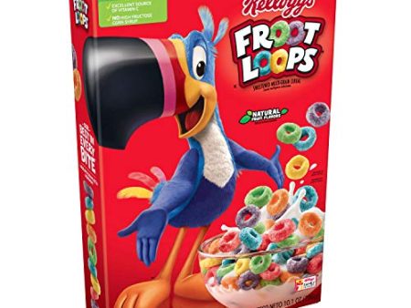 Kellogg s, Breakfast Cereal, Froot Loops, 10.1 Oz Box Sale