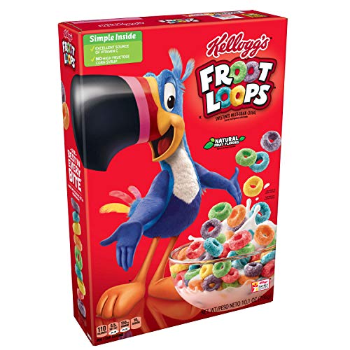 Kellogg s, Breakfast Cereal, Froot Loops, 10.1 Oz Box Sale