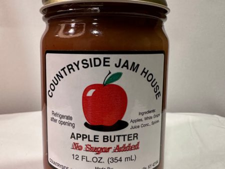 NSA Apple Butter 12oz. - Countryside Jam House For Cheap